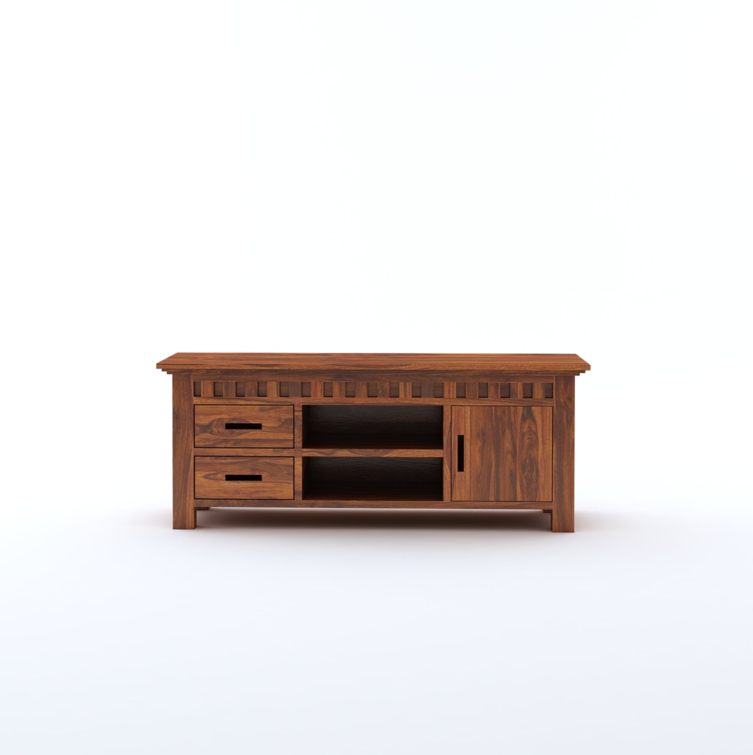 Armania Solid Sheesham Wood TV Unit - 3 Years Warranty