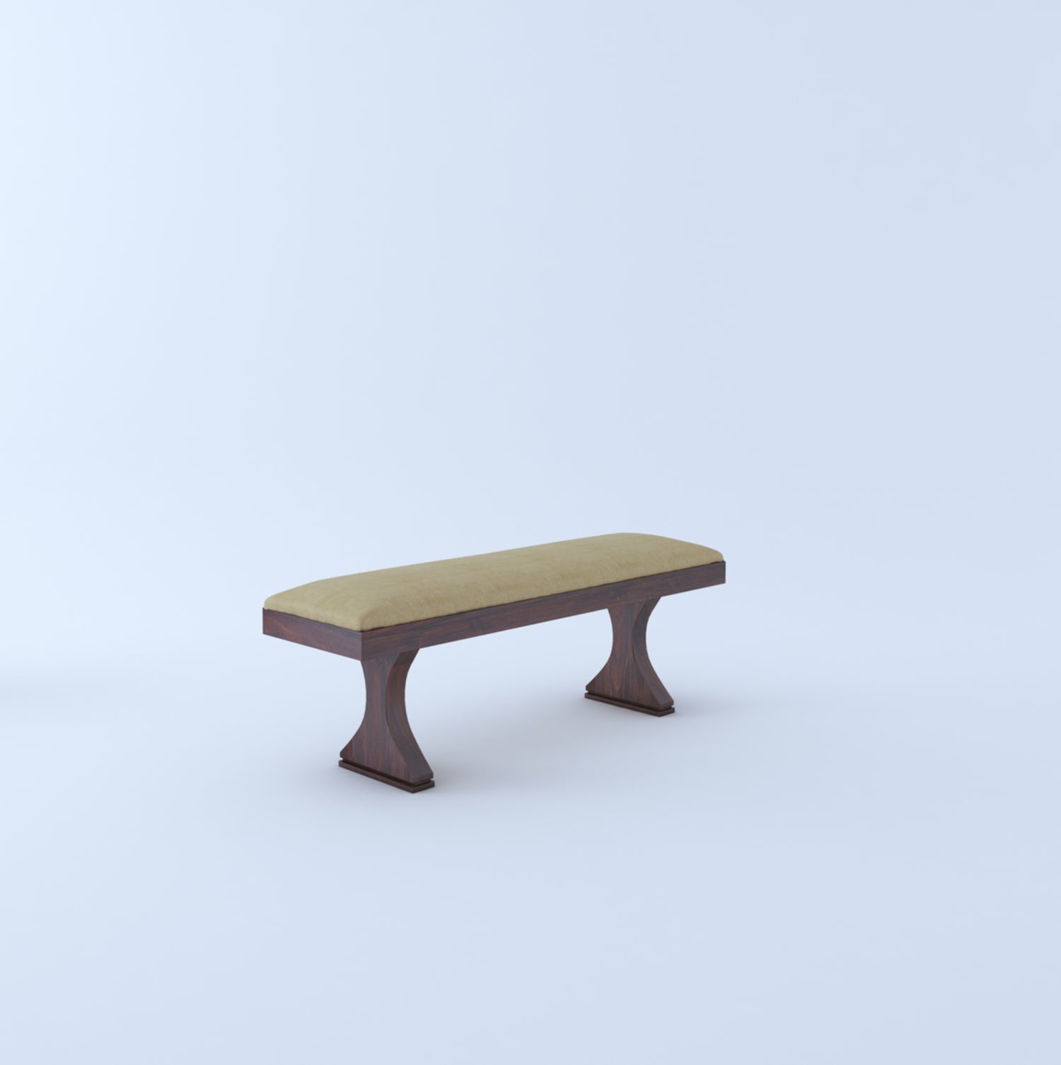 Maron Dining Bench  in Solid Sheesham Wood - 3 Years Warranty