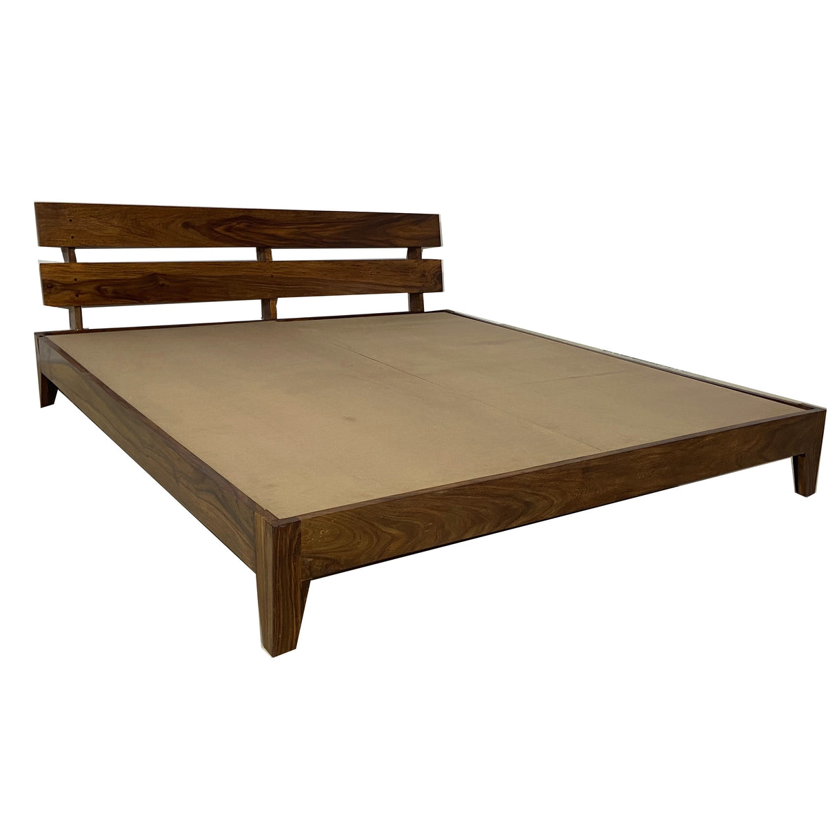 Spiky Solid Sheesham Wood Bed - 3 Years Warranty