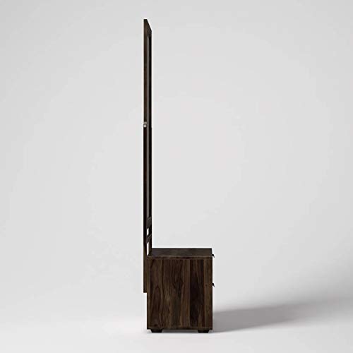 Jodhpur Solid  Sheesham Wood Dresser With Two Drawer - 3 Years Warranty