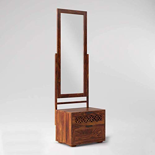Jodhpur Solid  Sheesham Wood Dresser With Two Drawer - 3 Years Warranty