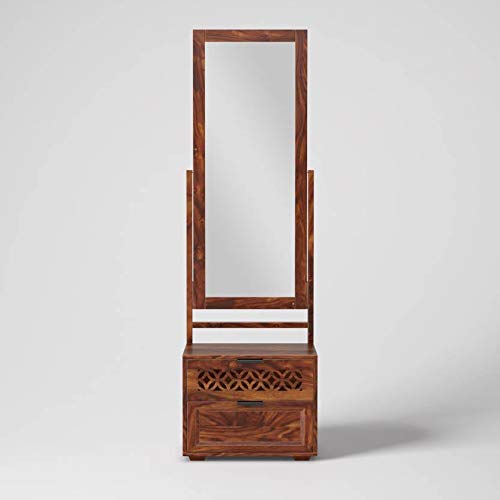 Jodhpur Solid  Sheesham Wood Dresser With Two Drawer - 3 Years Warranty