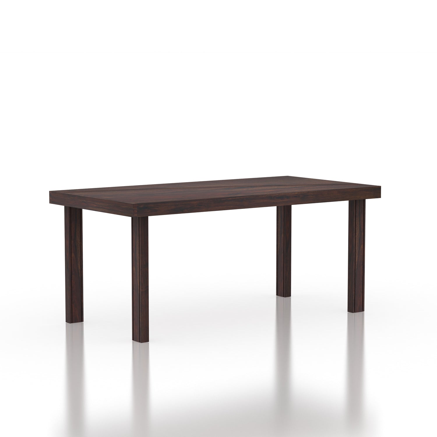 Jaipur Solid Sheesham Wood 6 Seater Dining Table Set - 3 Years Warranty