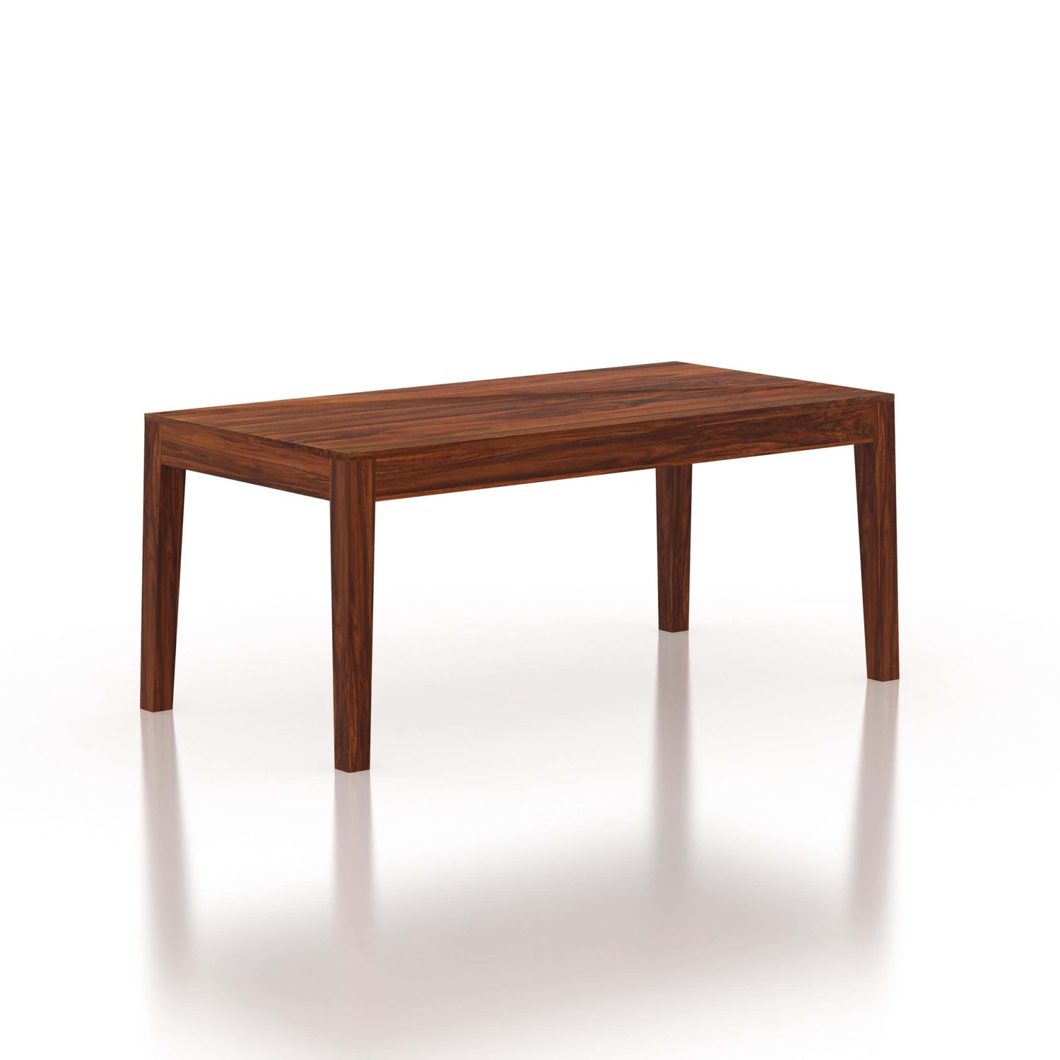 Maldives Solid Sheesham Wood 6 Seater Dining Table - 3 Years Warranty