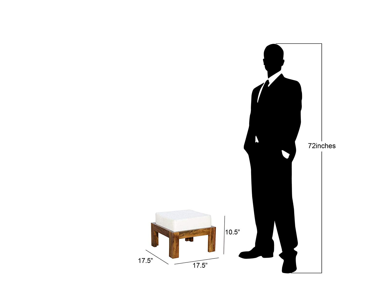 Cairo Solid Sheesham Wood Coffee Table - 3 Years Warranty