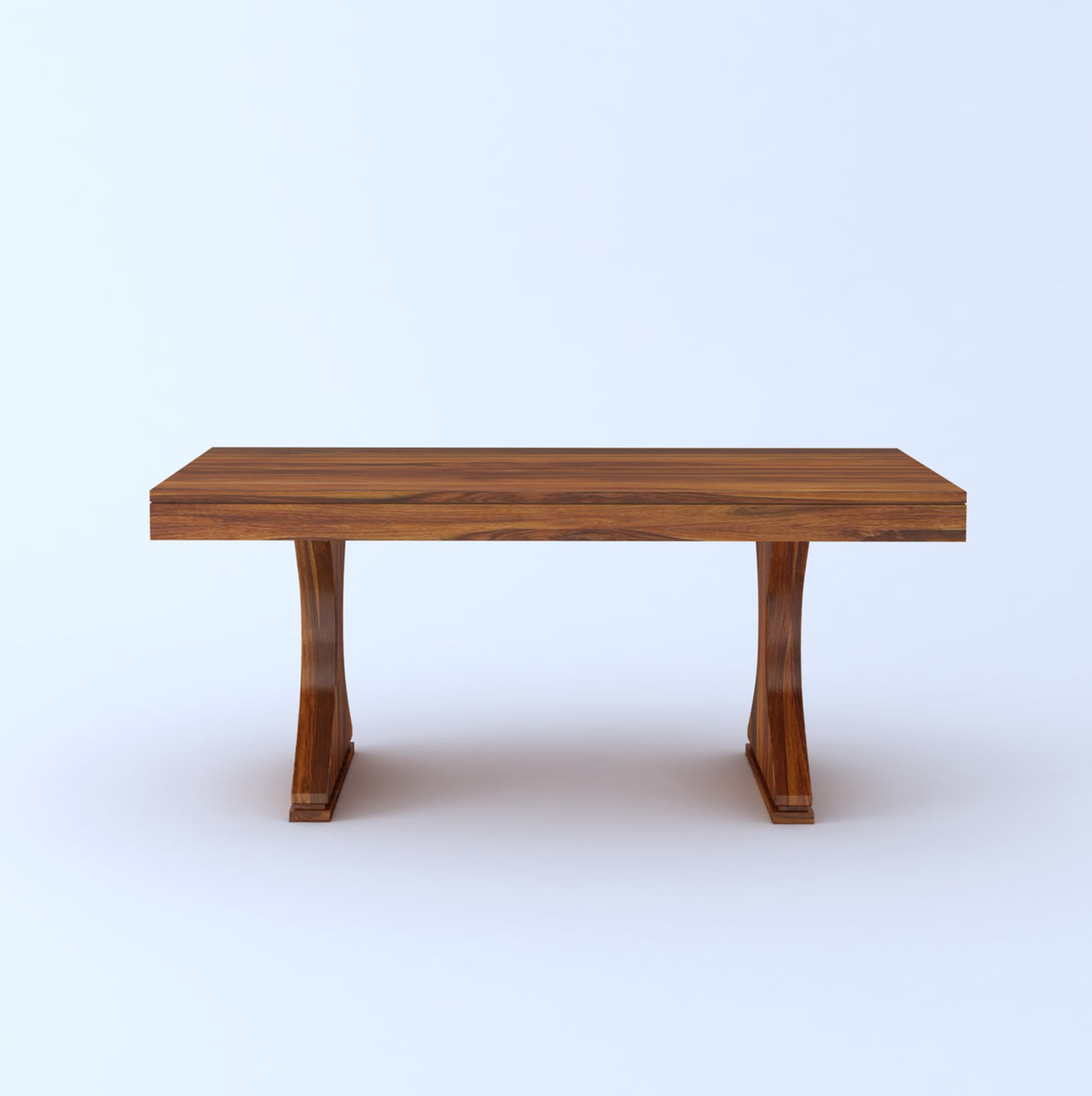 Maron Solid Sheesham Wood 6 Seater Dining Table Set - 3 Years Warranty