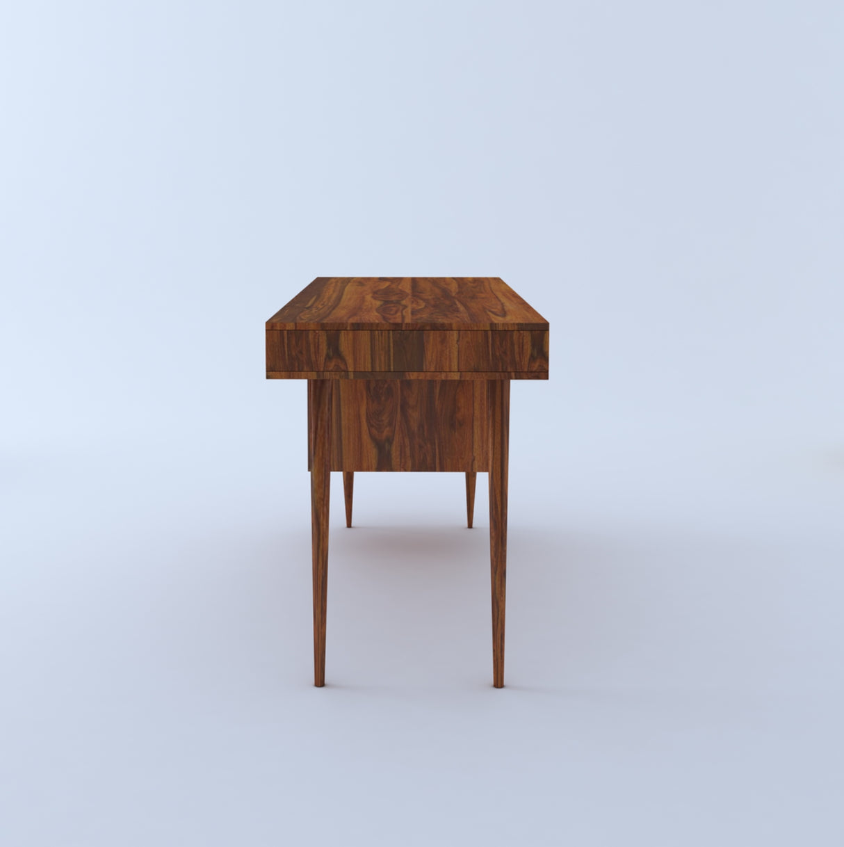 Monte Solid Sheesham Wood Desk and Study Table - 3 Years Warranty