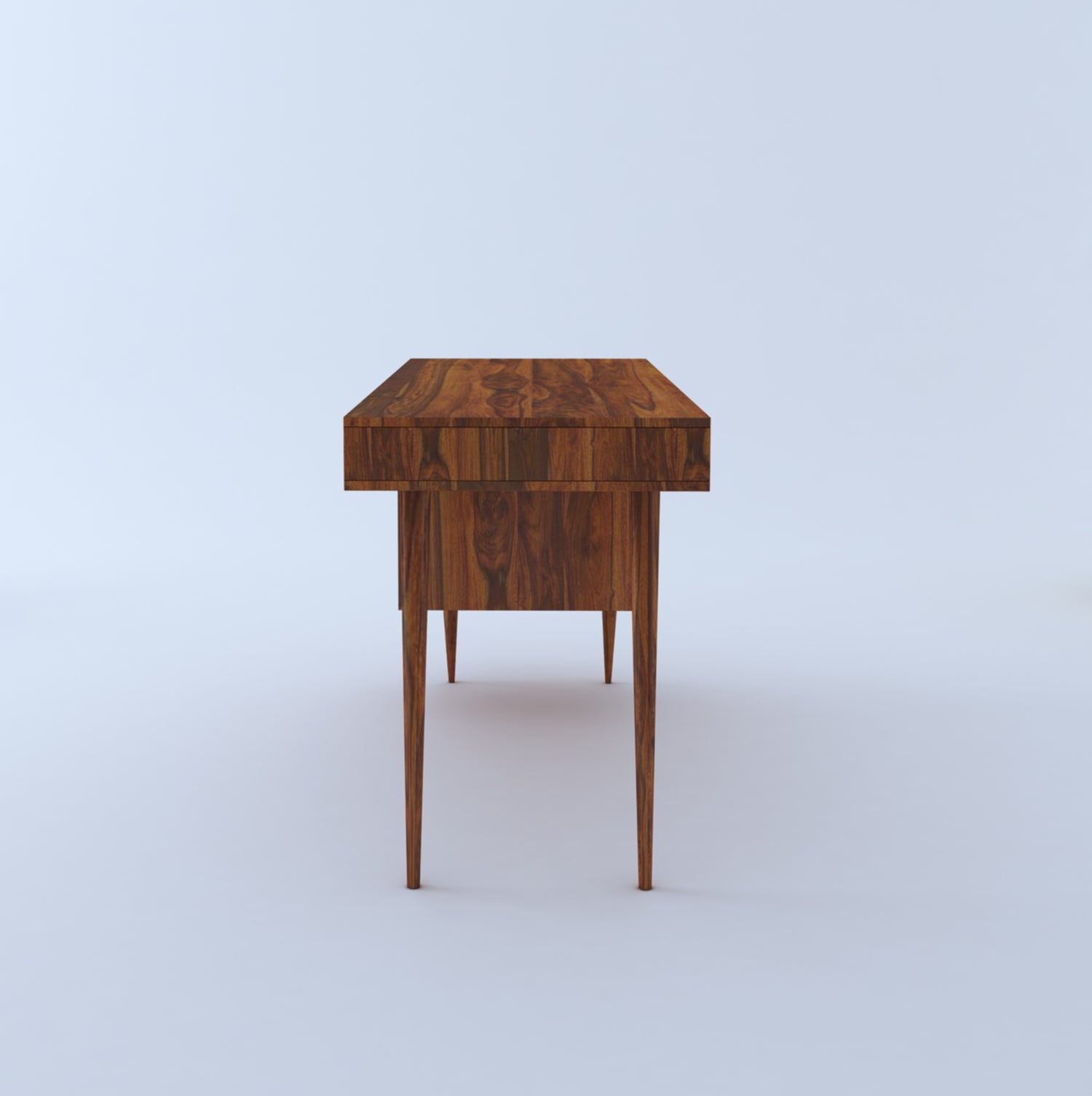 Monte Solid Sheesham Wood Desk and Study Table - 3 Years Warranty