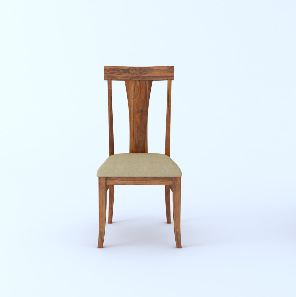 Maron Solid Sheesham Wood Dining Chair - 3 Years Warranty