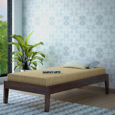 Rio Solid Sheesham Wood Single Bed - 1 Year Warranty