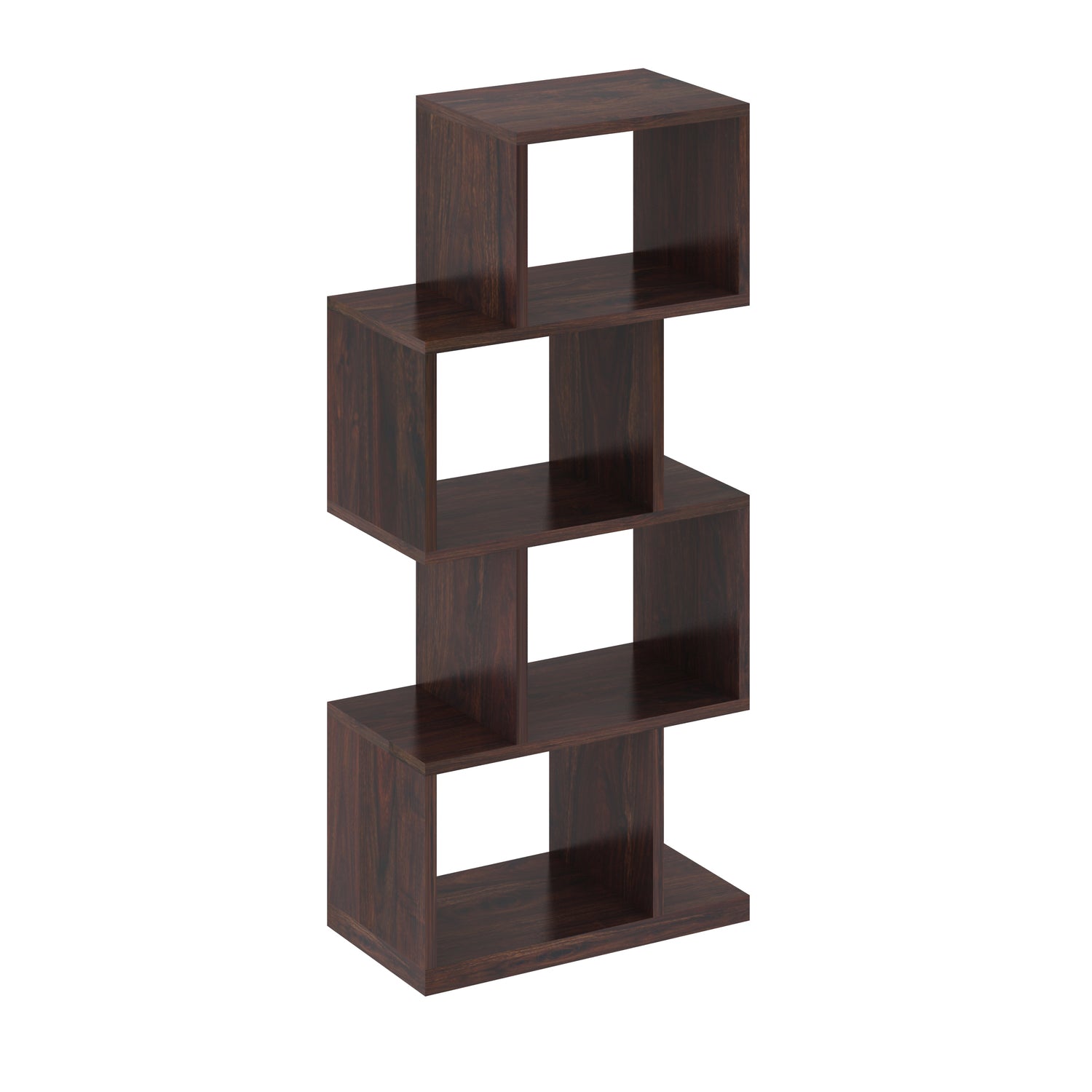 Strap Solid Sheesham Wood Bookshelf -  3 Years Warranty