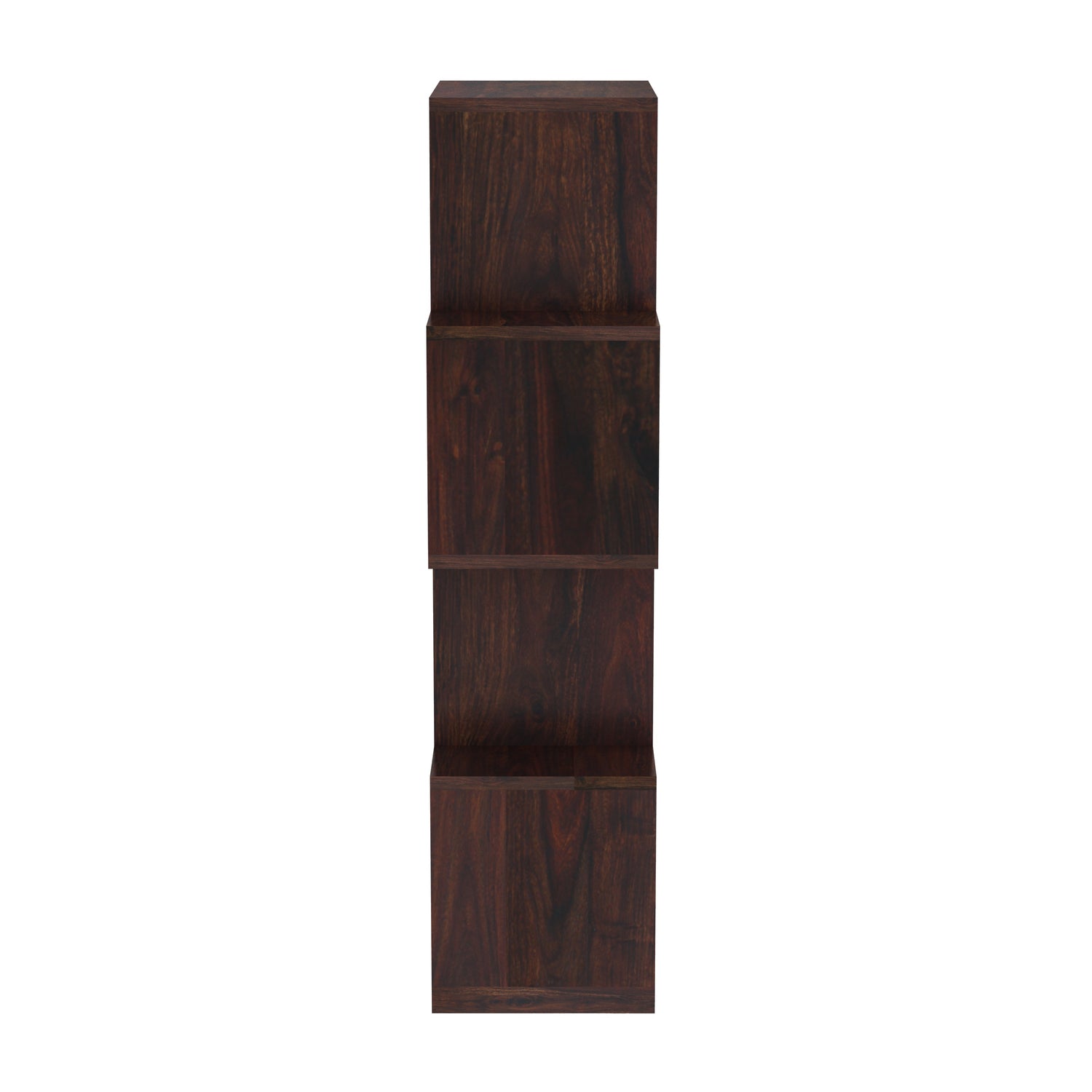 Strap Solid Sheesham Wood Bookshelf -  3 Years Warranty