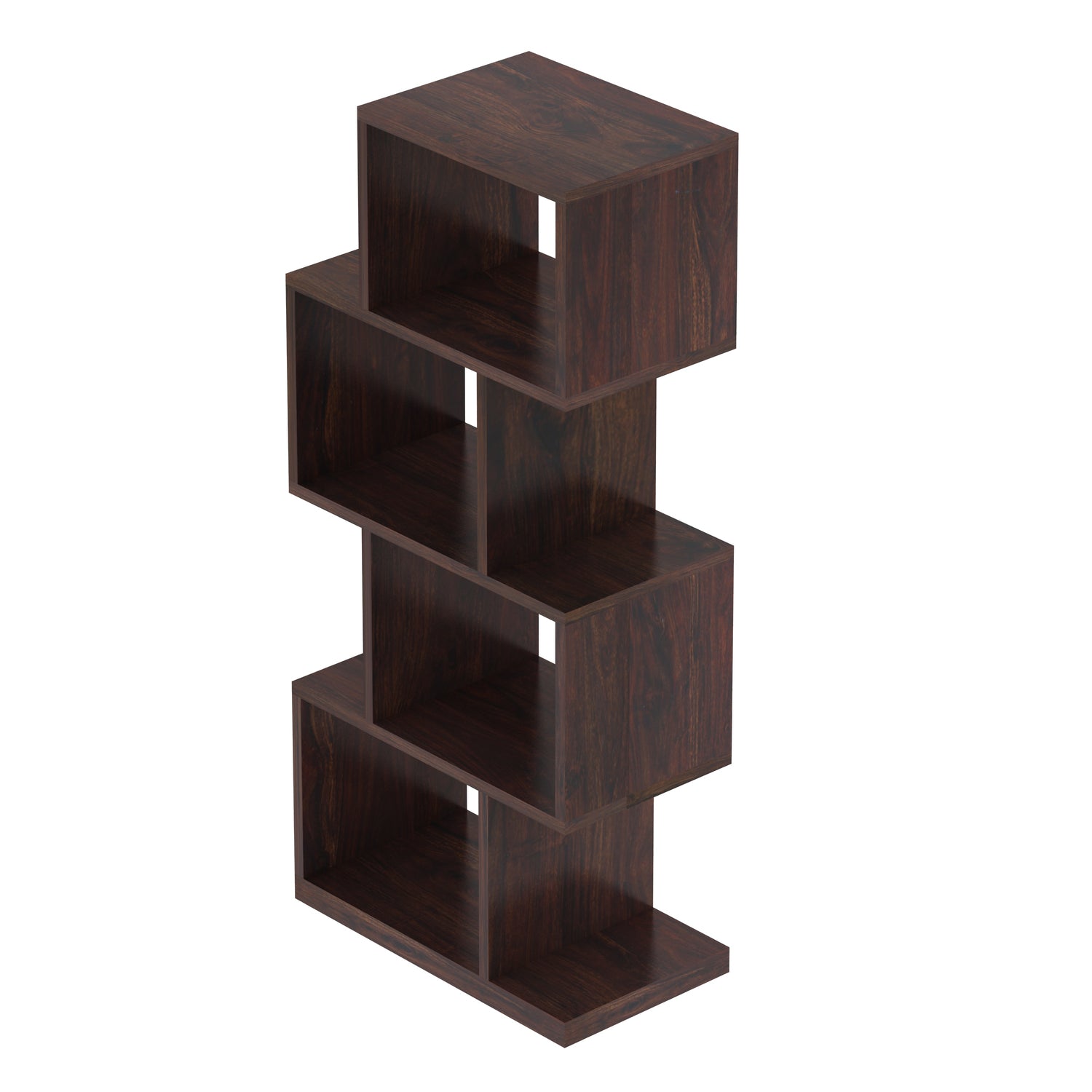 Strap Solid Sheesham Wood Bookshelf -  3 Years Warranty
