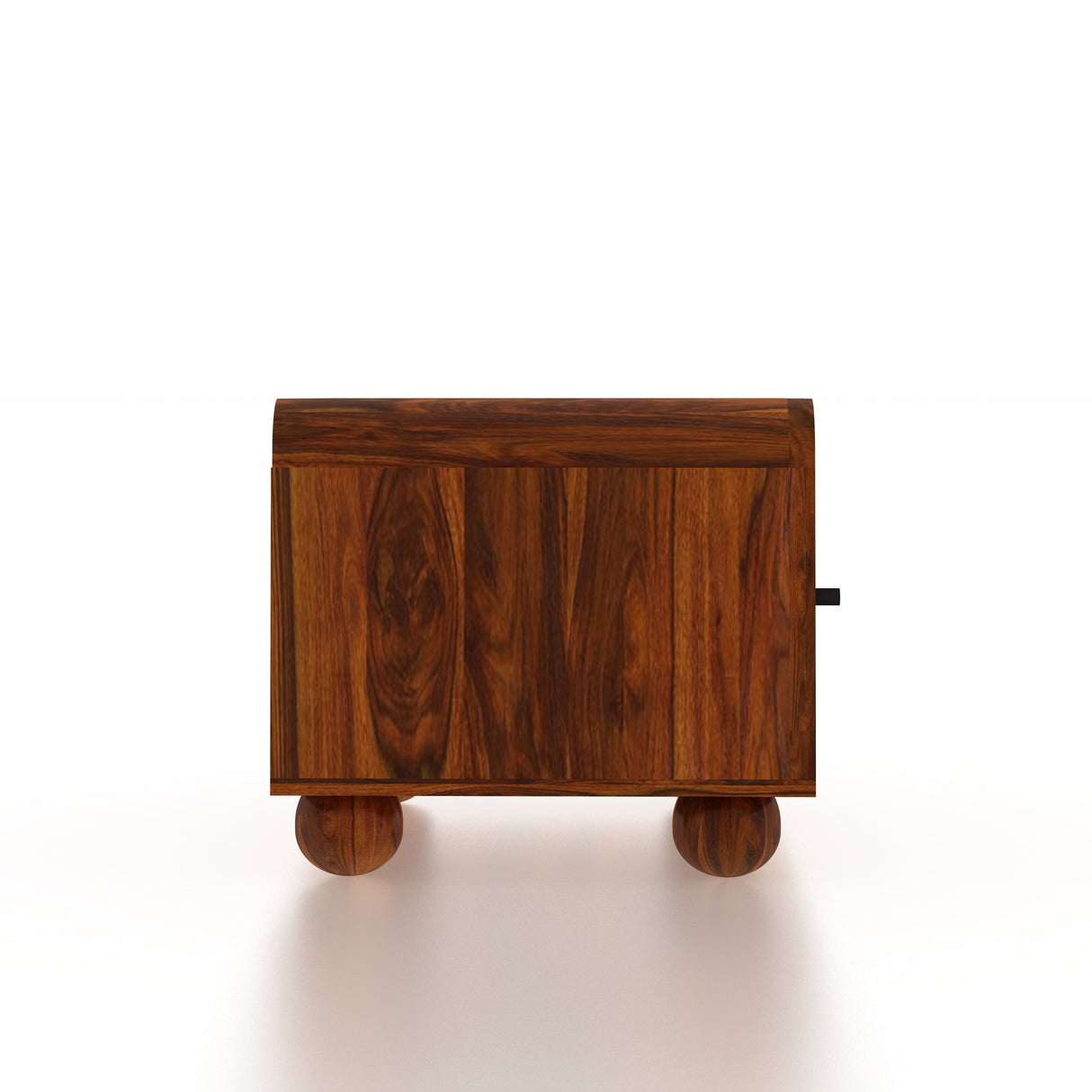 Naptune Solid Sheesham Wood Bedside Table - 3 Years Warranty