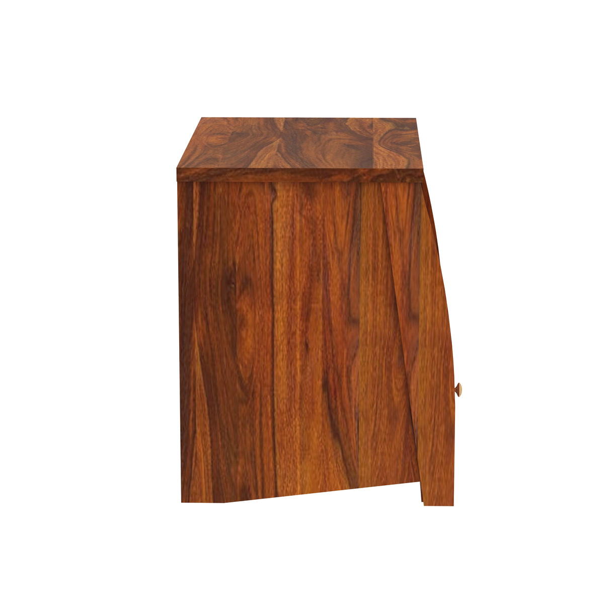 Mayor Solid Sheesham Wood  Bedside Table With One Drawer - 3 Years Warranty