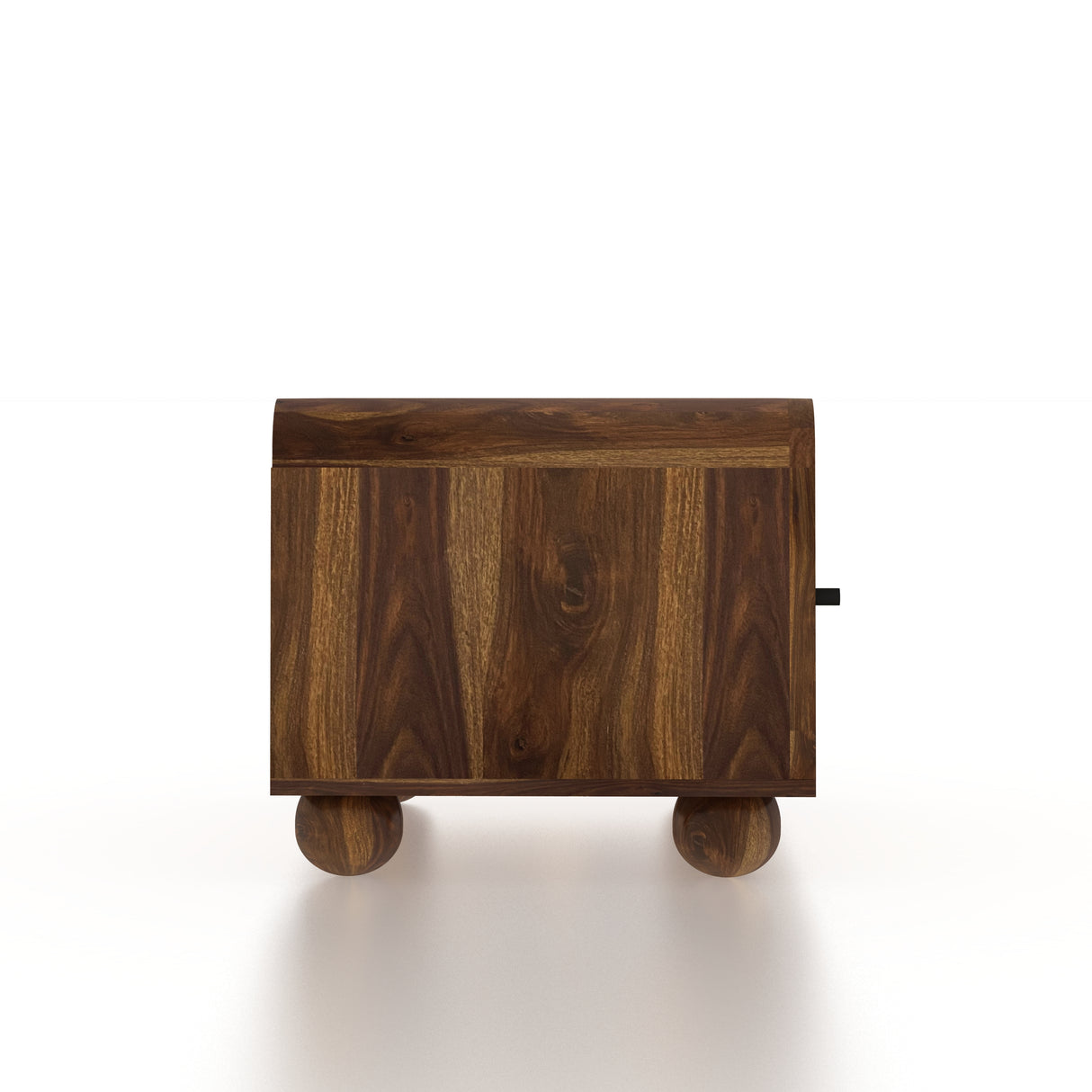 Naptune Solid Sheesham Wood Bedside Table - 3 Years Warranty