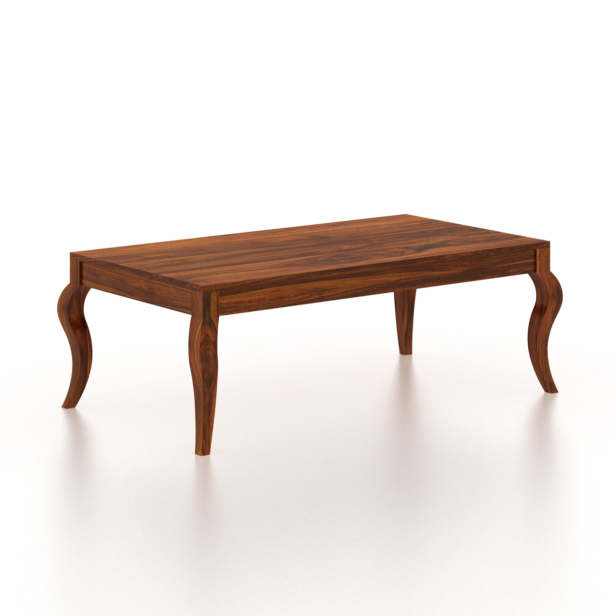 JORDAN Solid Sheesham Wood Coffee Table - 3 Years Warranty