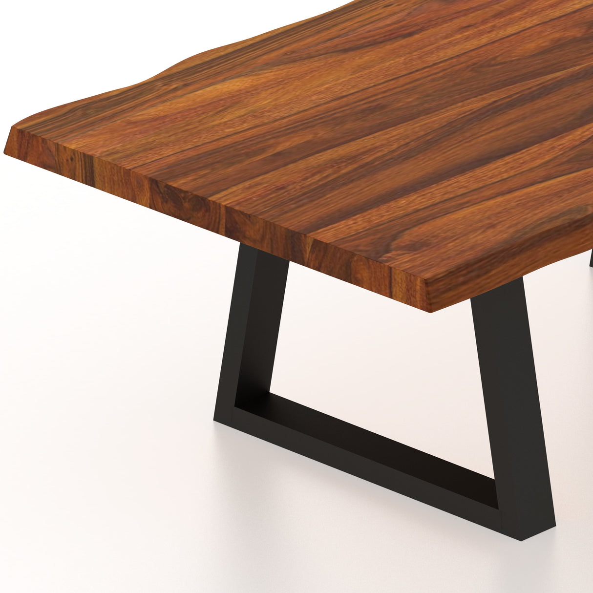 EDGE Solid Sheesham Wood Coffee Table - 3 Years Warranty