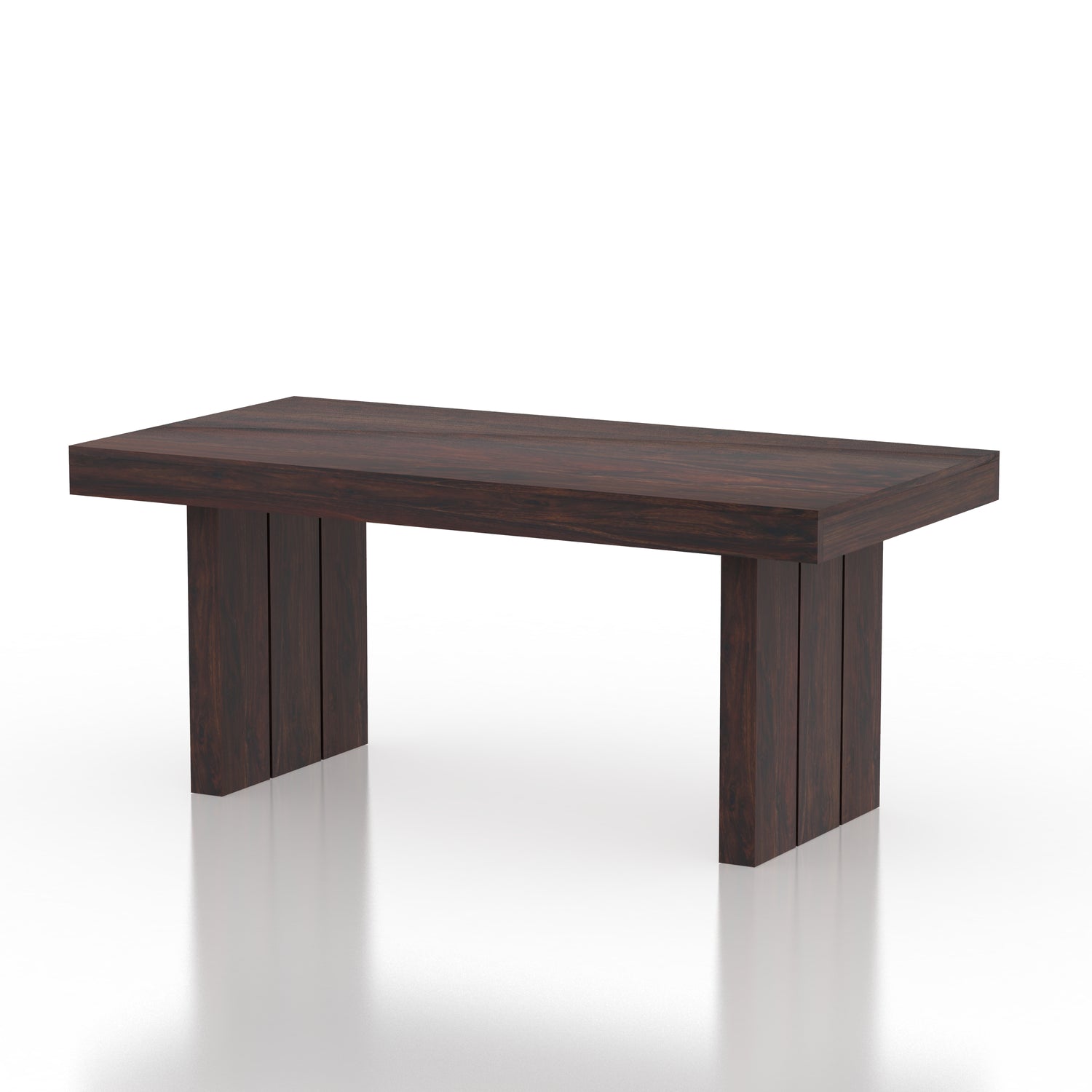 Maharaja Solid Sheesham Wood 6 Seater Dining Table - 3 Years Warranty