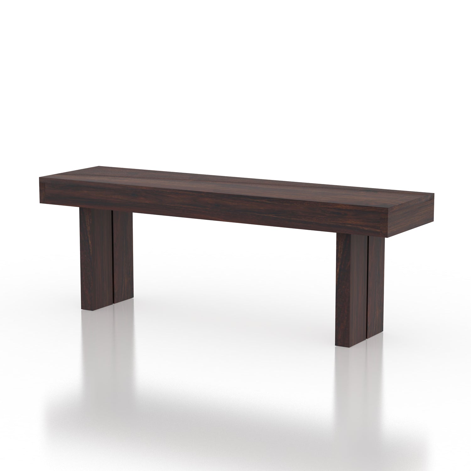 Maharaja Solid Sheesham Wood Dining Bench - 3 Years Warranty