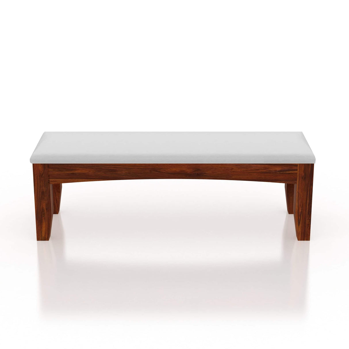 Crown Solid Sheesham Wood Dining Bench - 3 Years Warranty