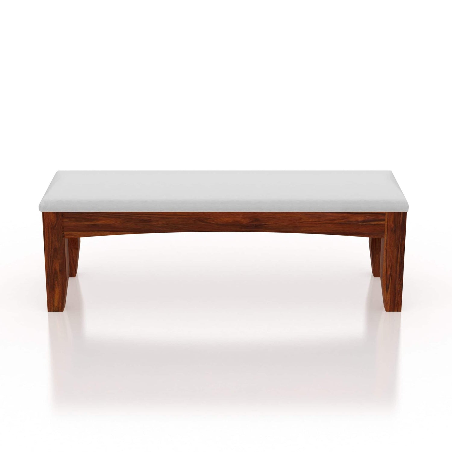 Crown Solid Sheesham Wood Dining Bench - 3 Years Warranty