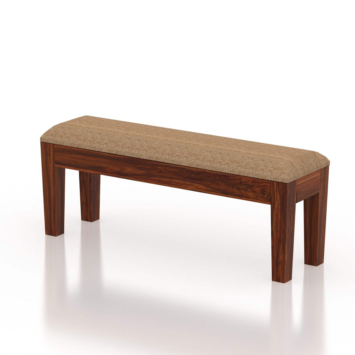 Foster Solid Sheesham Wood Dining Bench -3 Years Warranty
