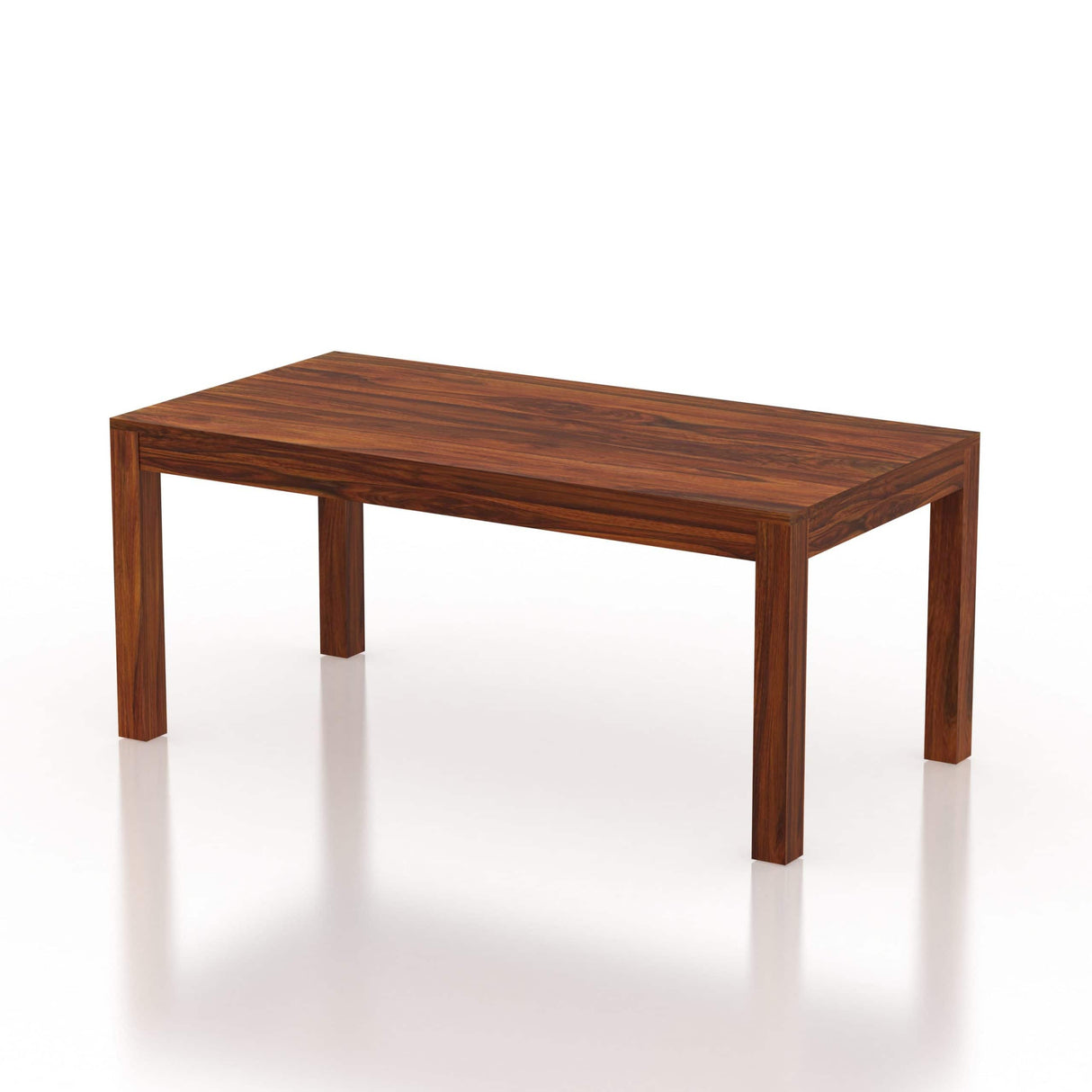 Latin Solid Sheesham Wood 6 Seater Dining Table - 3 Years Warranty