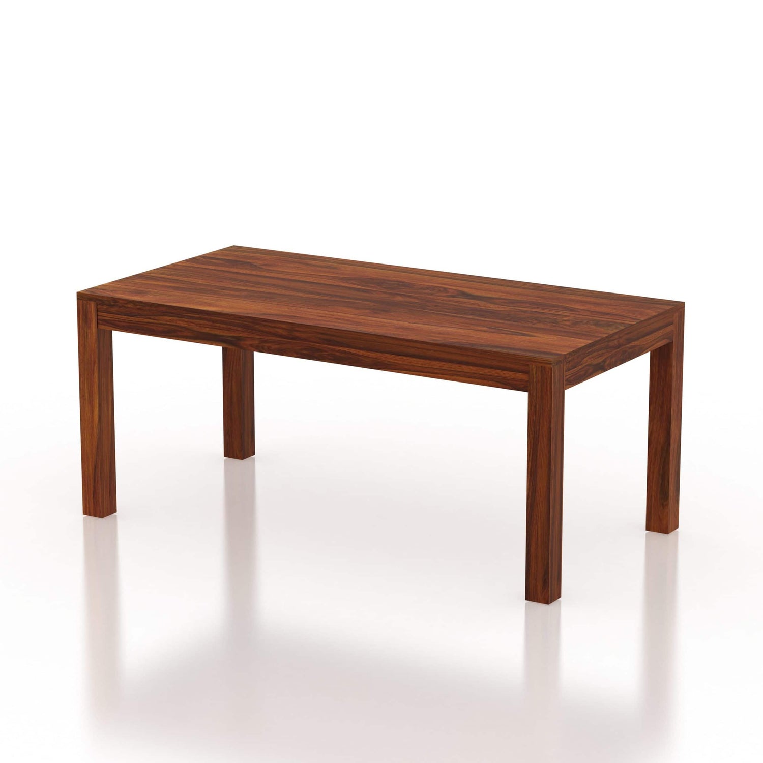 Latin Solid Sheesham Wood 6 Seater Dining Table - 3 Years Warranty