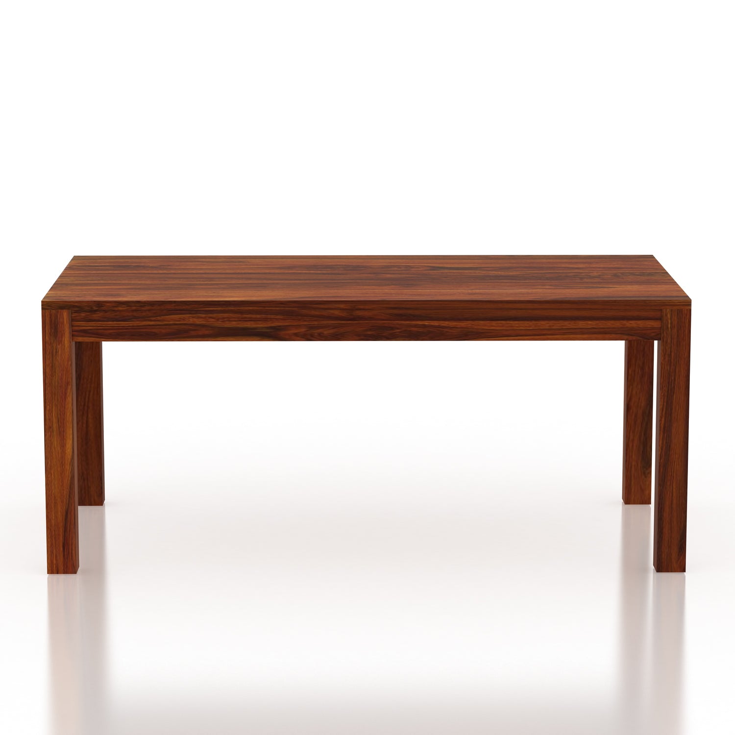 Latin Solid Sheesham Wood 6 Seater Dining Table Set - 3 Years Warranty