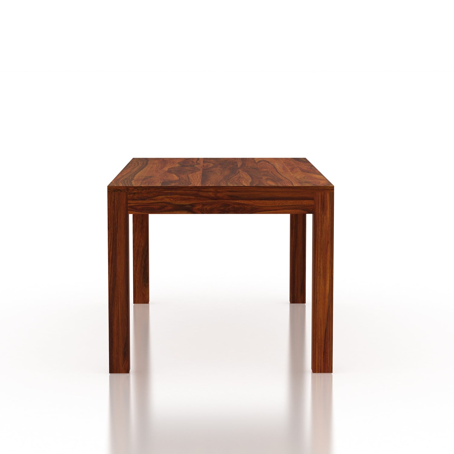 Maldives Solid Sheesham Wood 6 Seater Dining Table Set - 3 Years Warranty