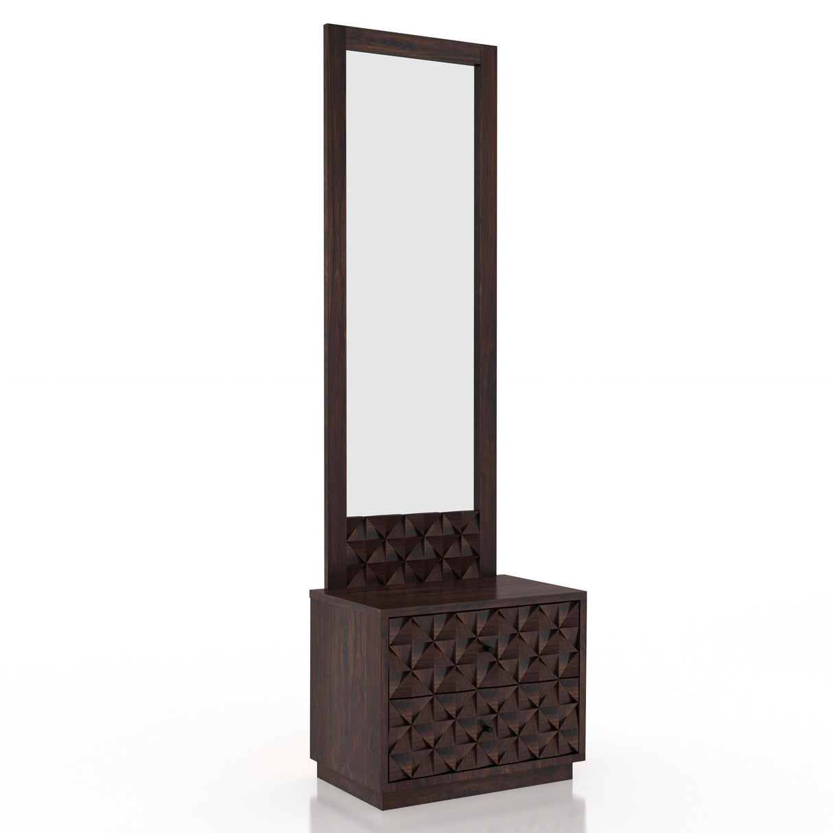 Raj Solid Sheesham Wood Dressing Table Mirror -  3 Years Warranty