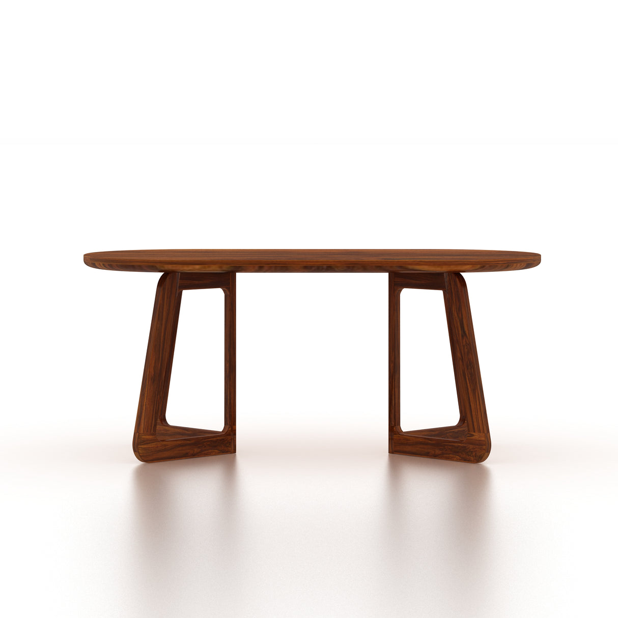 Peter Solid Sheesham Wood 6 Seater Dining Table - 3 Years Warranty