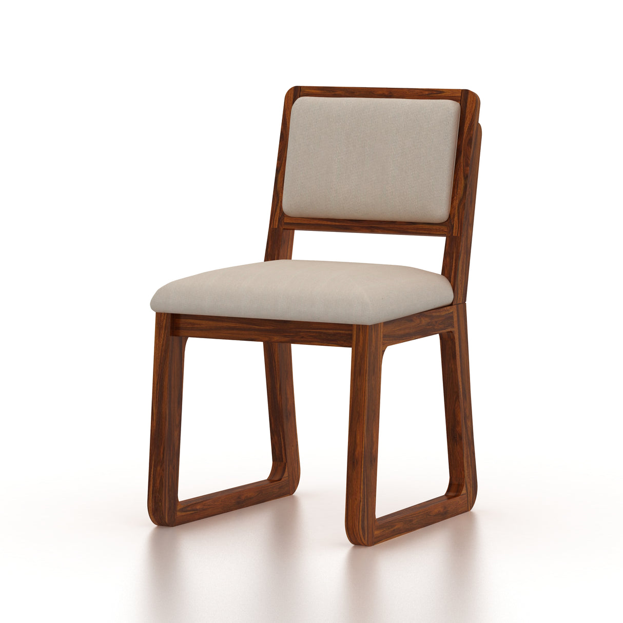 Peter Solid Sheesham Wood Office/Study/Dining Chair - 3 Years Warranty