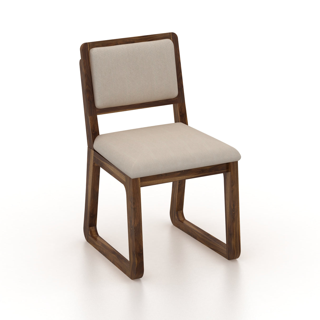 Peter Solid Sheesham Wood Office/Study/Dining Chair - 3 Years Warranty
