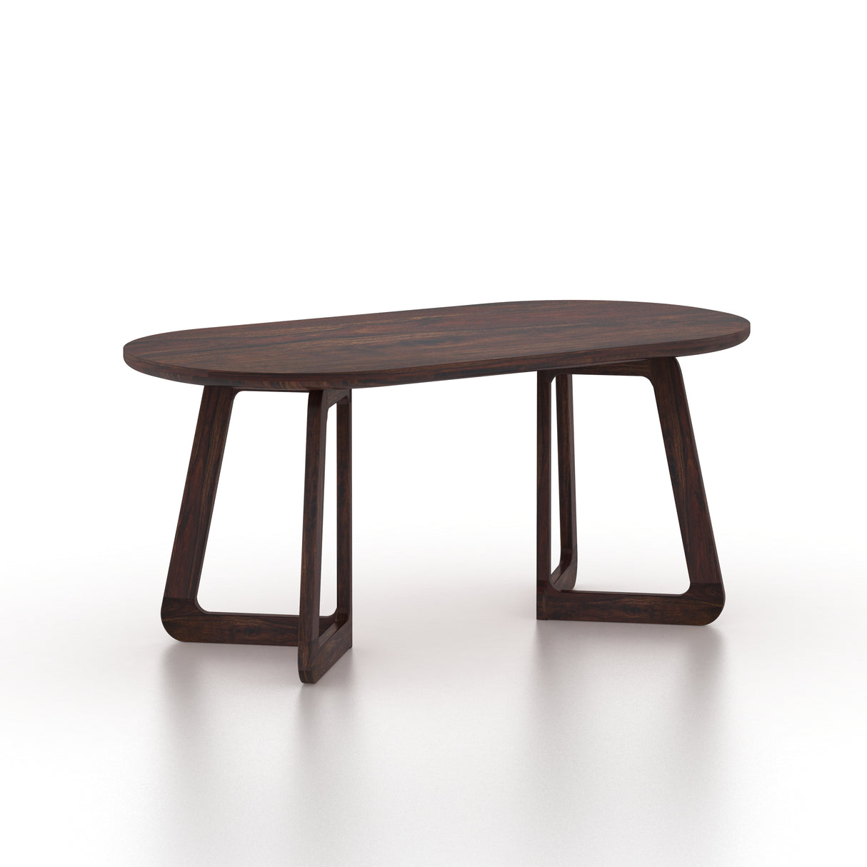 Peter Solid Sheesham Wood 6 Seater Dining Table - 3 Years Warranty
