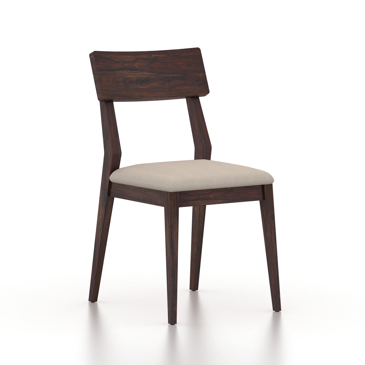 Elley Solid Sheesham Wood Office/Study/Dining Chair - 3 Years Warranty