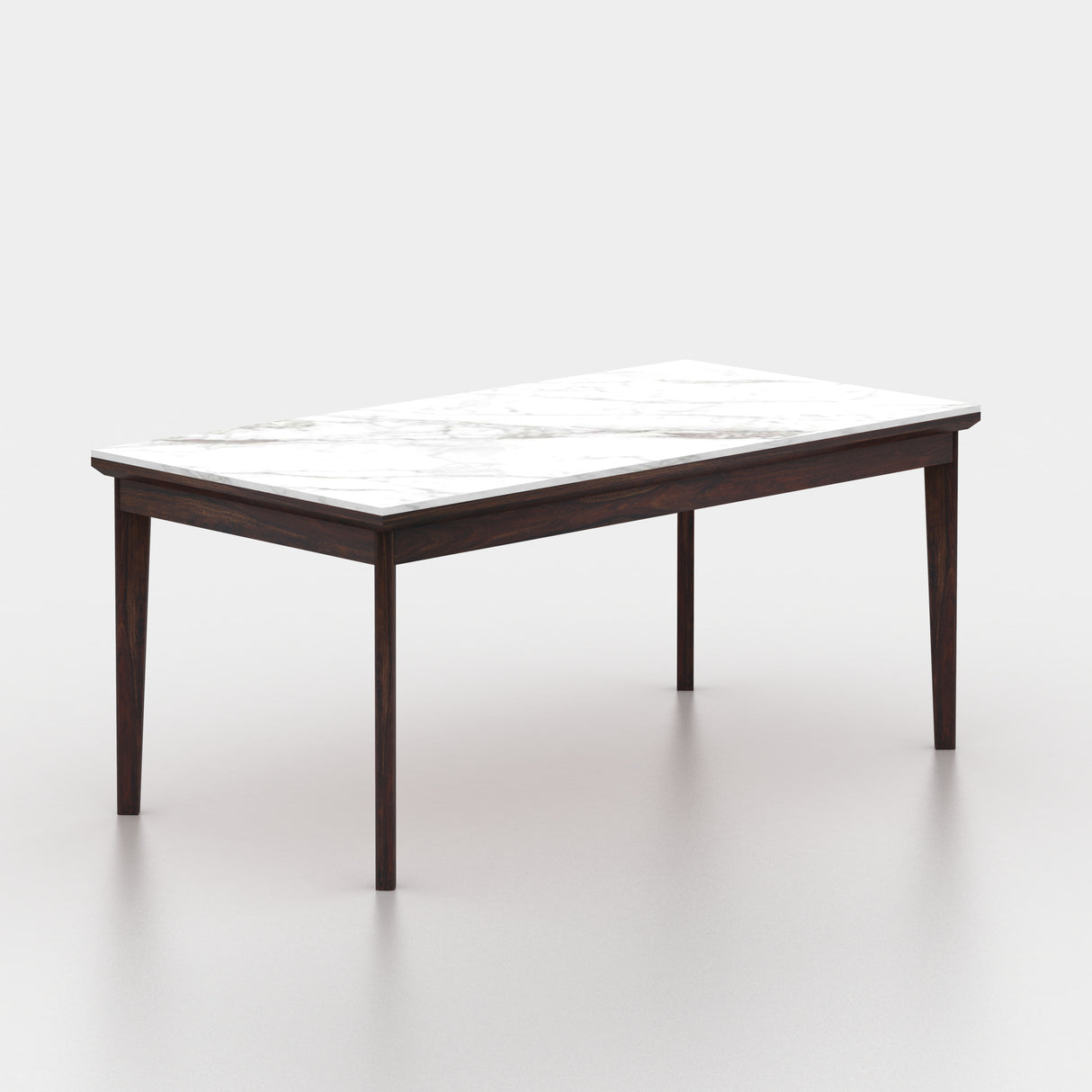 Watson Solid Sheesham Wood 6 Seater Dining Table - 3 Years Warranty
