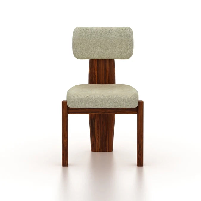 CHICAGO Solid Sheesham Wood Office/Study/Dining Chair - 3 Years Warranty