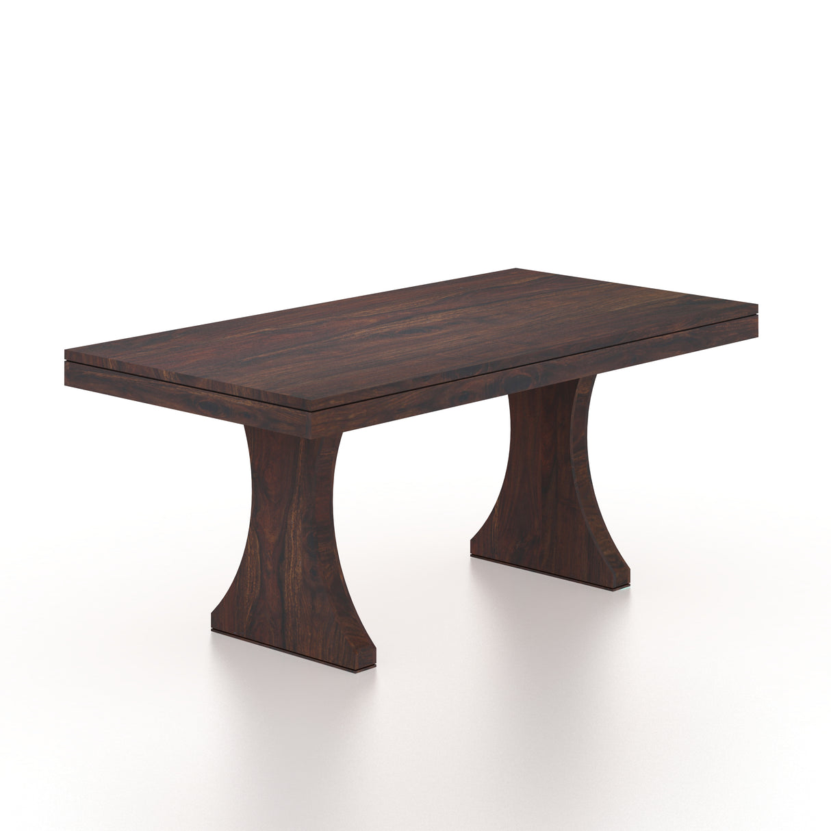 Merin Solid Sheesham Wood 6 Seater Dining Table Set - 3 Years Warranty