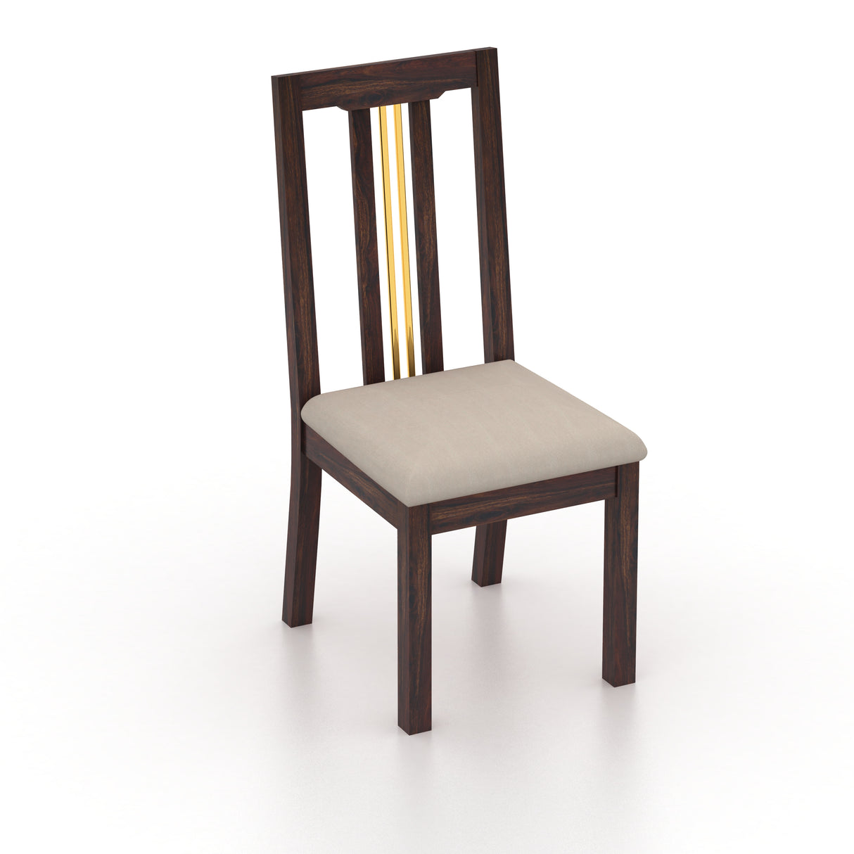 Edin Solid Sheesham Wood Office/Study/Dining Chair - 3 Years Warranty