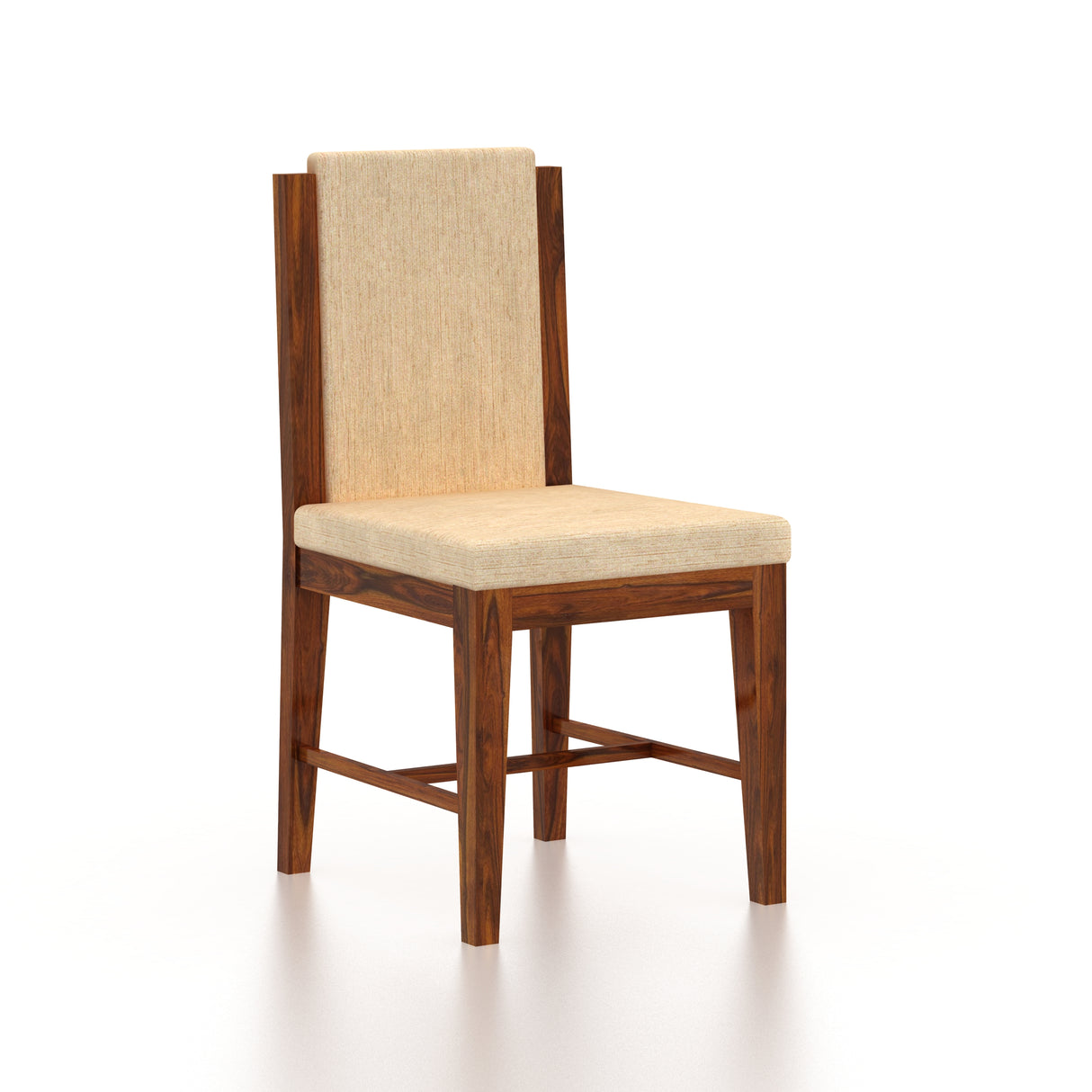 Nirvana Solid Sheesham Wood Office/Study/Dining Chair - 3 Years Warranty