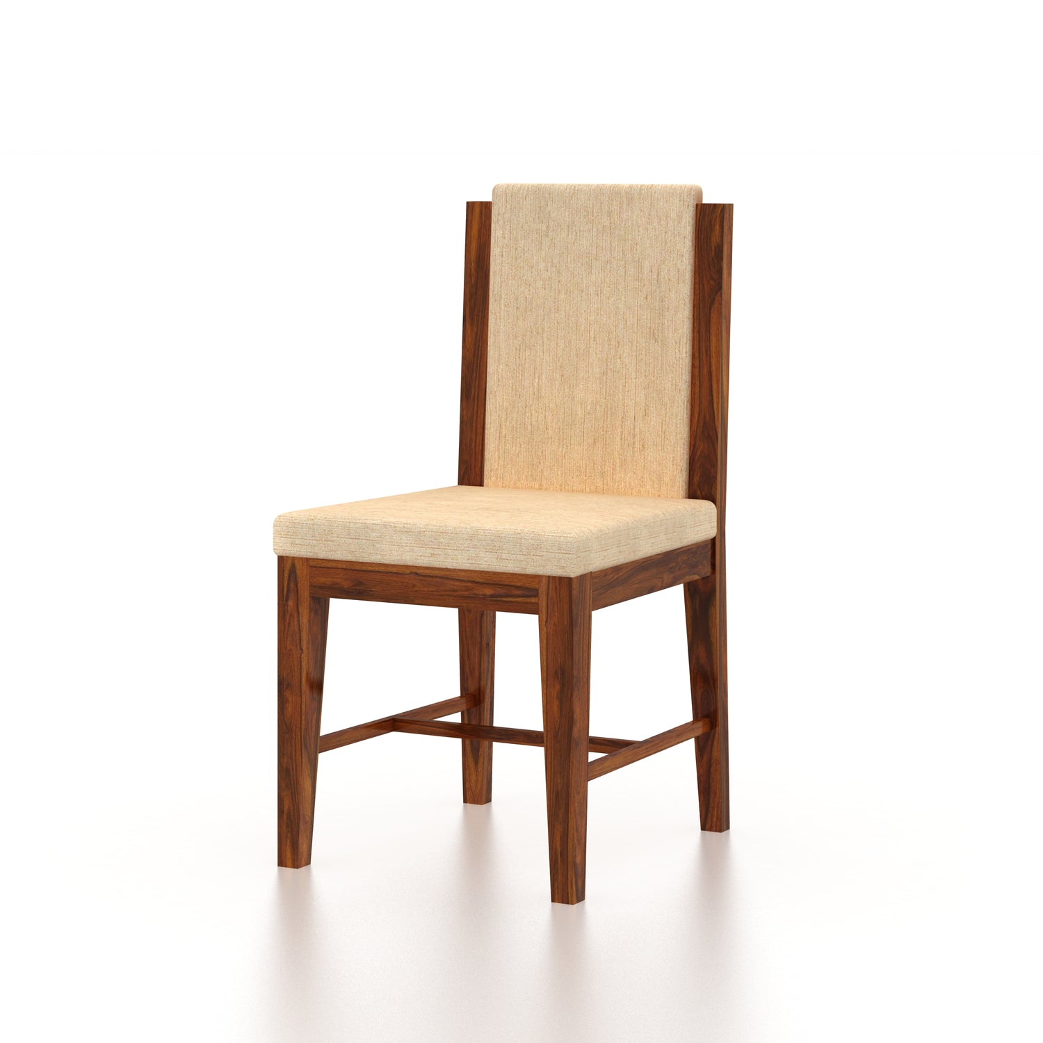 Nirvana Solid Sheesham Wood Office/Study/Dining Chair - 3 Years Warranty