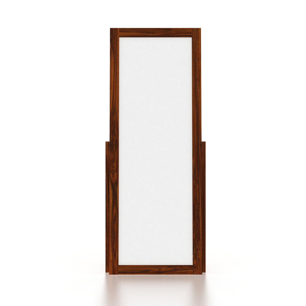 Euro Solid Sheesham Wood Standing Mirror - 3 Years Warranty