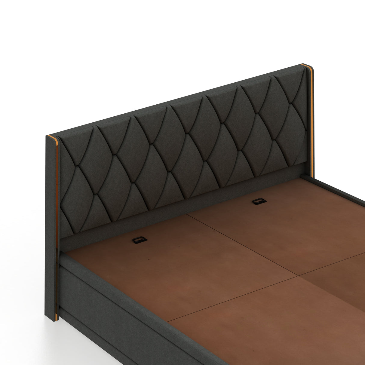 Archer Upholstered Bed With Box Storage - 12 Months Warranty(LUXE EDITION)