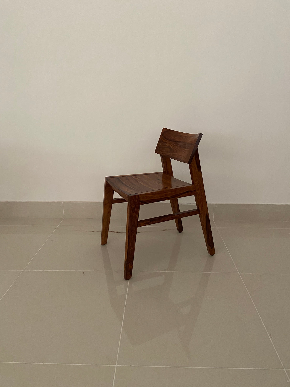 Rio Oval Solid Sheesham Wood 4 Seater Dining Table Set - 3 Years Warranty