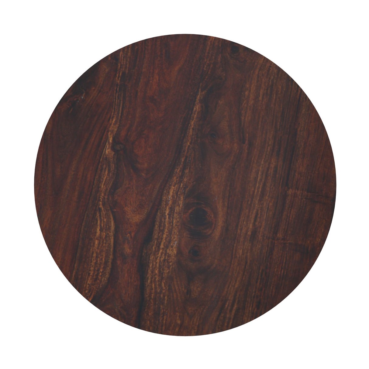 Mars Solid Sheesham Wood End Table - 3 Years Warranty