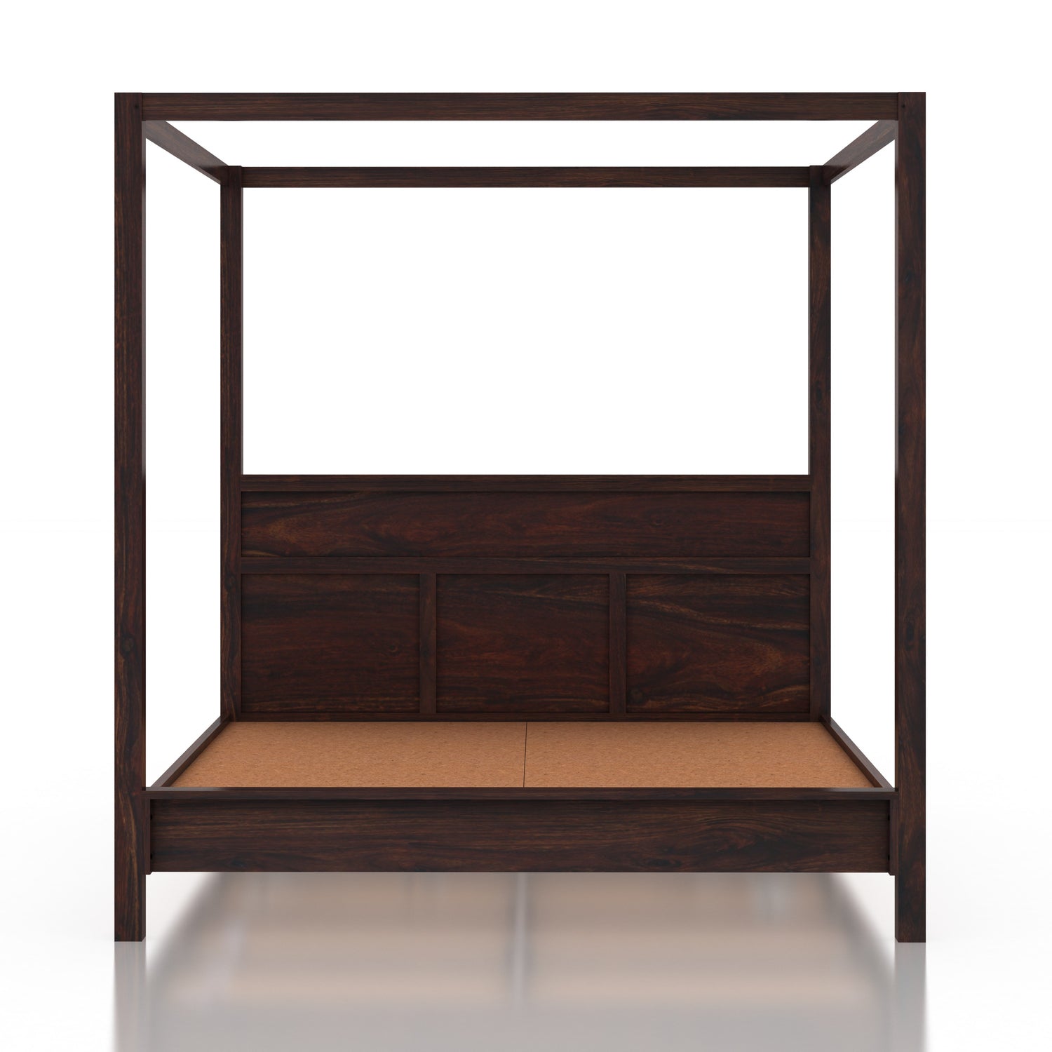 Rayon Grand Poster Solid Sheesham Wood Bed - 3 Years Warranty