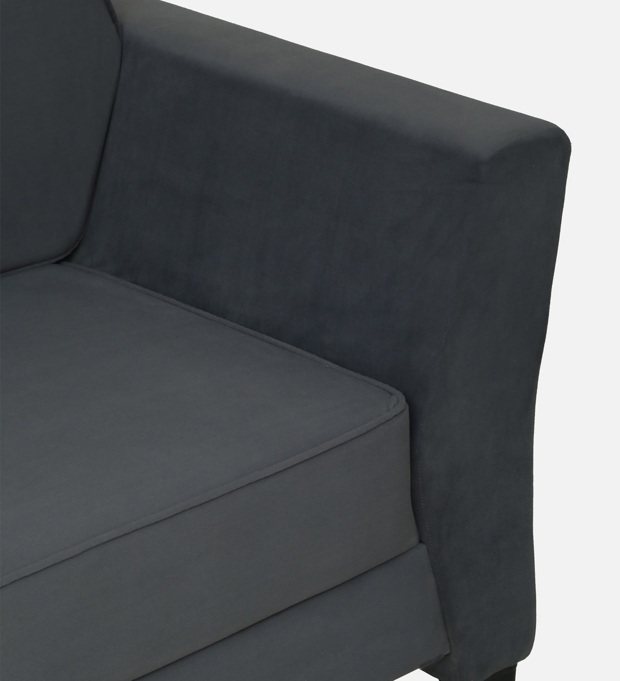 SANTORI Three Seater Upholstered Sofa Velvet - 12 Months Warranty - TAR