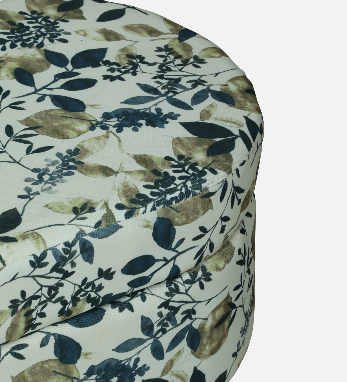 RYKER Upholstered Ottoman Bench With Storage - 12 Months Warranty(Floral)